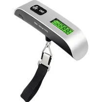 Balança Digital para Bagagem Satellite A-WS7707 50KG - Prata/Preto