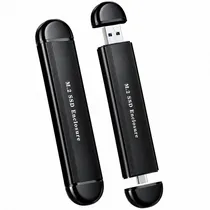 Gaveta p/ SSD M.2 Nvme Star Enclosure USB/USB-C Dual