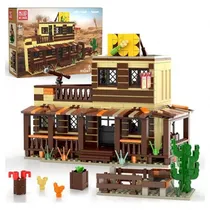 Juguete de Construccion Mould King 24072 - Wild West Saloon - 800 Peças
