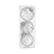 Conjunto de Bolas de Natal Oriente MG250564 11CM 2 Peças