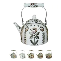 Chaleira Esmaltada Euromax - 2.5L - Color/Disenho