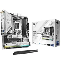 Placa-Mãe Asrock B860M Steel Legend Wifi LGA 1851 DDR5
