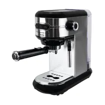 Cafeteira Elétrica Quanta Stravagante Plus QTCME35 - 1450W - 1L - 5 Em 1 - 110V - Preto e Prata
