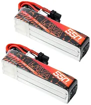 Bateria Betafpv Lava 3S 550 Mah 75C séries (2 Peças)