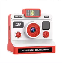 Camera Instantânea para Criança Children's Digital Happy Hour Z1000 com Acessórios / Inclui Papel (3 Peças) - Vermelho