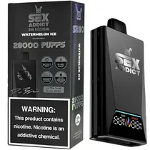 Sex Addict Vaper S280 Black 28000PUFFS Watermelon Ice