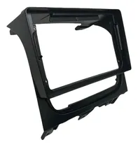 Moldura p/ Painel Fiat Strada 2012/19 9" C/Chicote Black