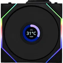 Ventilador Lian Li Uni Fan TL LCD Wireless 120 MM PWM - Preto