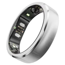 Anel Inteligente Ringconn Gen 3 Smart Ring Brushed Silver Tamanho 9
