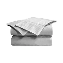 Juego de sábanas Soho Elite SSK600ELIIGR 600H King Size Gris Hielo 4 Piezas
