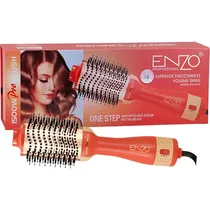 Escova Secadora Enzo Profissional EN-4144 One Step Pro 1500W 220V - Vermelho