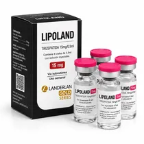 Tirzepatida Lipoland 15MG (4 Ampolas 0,5ML)