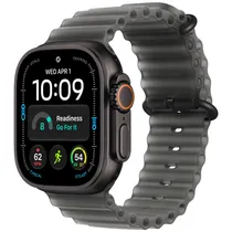 Apple Watch Ultra 4 MJAY4LS/A 49MM (GPS+Cellular) - Black Titanium/Translucent Black Ocean Band