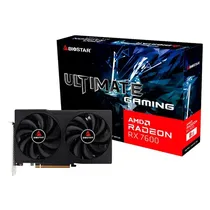 Placa de Vídeo 8GB Exp. RX7600 Biostar Ultimate Gaming Oc VA76S6RM81