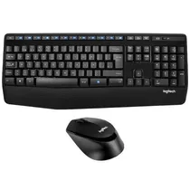 Teclado e Mouse Logitech MK345 USB com Layout Espanhol