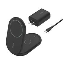 Belkin WIZ028VF Cargador Inalambrico Foldable 2IN1 Black