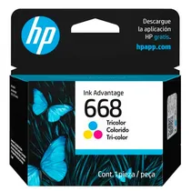 Cartucho HP 7FP36VL 668 Color 3ML