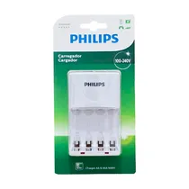 Carregador Pilha Philips SCB2440NB/97 AA/AAA