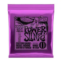Ernie Ball Cuerda de Guitarra Power Slinky Nickel Wound 2220 11-48