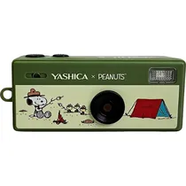 Mini Câmera Digital Chaveiro Yashica X Peanuts Snoopy's Summit
