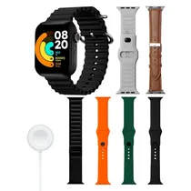 Smartwatch T24 Pro Max - C/7 Pulseiras - BT/IP67