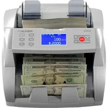 Contador de Bilhete Accubanker S3500 Bivolt - Prata