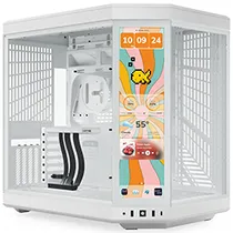 Gabinete Gamer Hyte Y70 Touch Infinite Mid Tower - Snow Branco (CS-HYTE-Y70TTI-WW)