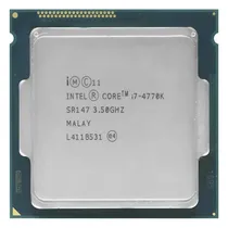 Processador Intel Core i7 4770K 3.5GHZ 1150 Pull OEM