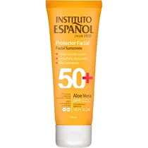 Protetor Solar Facial Instituto Español Aloe Vera FPS 50+ - 75ML