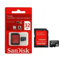Cartão de Memória Sandisk Ultra Microsdhc Uhs-I com Adaptador - 32GB
