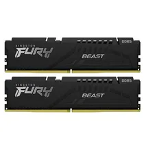 Kit Memória Ram DDR5 Kingston Fury Beast 6000 MHZ 32 GB (2 X 16 GB) - Preto (KF560C36BBE2K2-32)