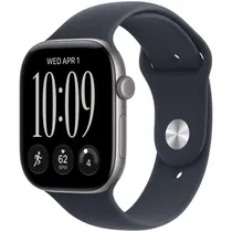Apple Watch Series 12 MJEJ4LS/A 46MM GPS - Space Gray Aluminum/Navy Blue Sport