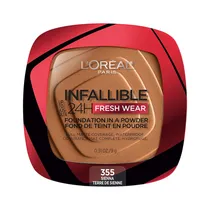 Polvo L'Oréal Inflallible Fresh Wear 24H 355 Sienna Terre de Sienne 9GR