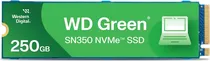 SSD 250GB M.2 Nvme WD Green SN350 Nvme PCI-Exp GEN3X4 2400-950MB/s WDS250G2G0C