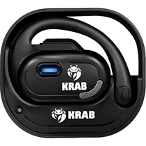 Fone de Ouvido Gamer Krab KBA739 Bluetooth - Preto