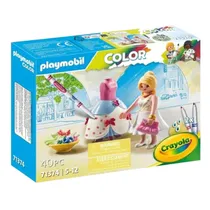 Brinquedo Playmobil PM-Cor Vestido Fashion
