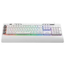 Teclado Redragon Shiva K512W-RGB-1 Eng White/Grey