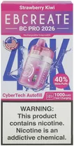 Vape Descartável Elf Bar Eb Create BC Pro 2026 Strawberry Kiwi 40000 Puffs