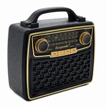Radio Ecopower EP-F336 USB/SD/FM/AM - Negro