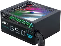 Fonte 650W Azza PSAZ-650 80PLUS Bronze Argb