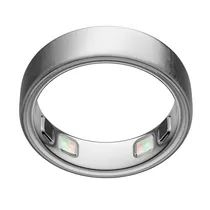 Oura Ring 5 Brushed Silver SIZE-8