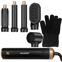 Escova Elétrica Prosper P-1126 com 1.300 Watts 220 - 240V ~ 50/60 HZ - Preta/Dourado