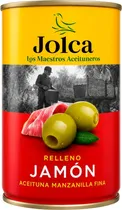 Azeitona Verde Recheada com Presunto Jolca - 300G