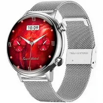Relogio Smartwatch G-Tide Romance Lady Time SWA006A com Bluetooth - Prata