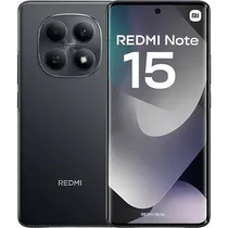 Celular Xiaomi Redmi Note 15 Dual Sim 128GB/6GB Ram de 6.77" 108MP/20MP - Preto (Global)