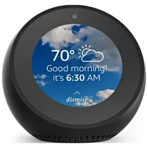 Despertador Inteligente Amazon Echo Spot com Alexa Black