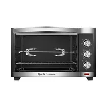 Horno Eléctrico Quanta Cookmate QTHE45 45L 2000W 220V Negro/Plata