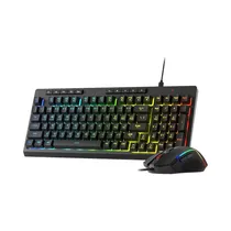 Kit Teclado + Mouse Redragon S141 Rylo Combo RGB Negro