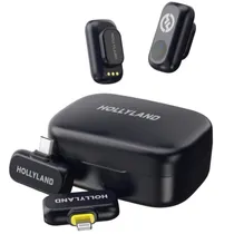 Microfone Wireless Hollyland Lark A1 Combo USB-C/Lightning - Space Gray