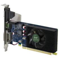 Placa de Vídeo Star R5 230 - 2GB - DDR3 - Single-Fan - PCI-Exp/DVI/HDMI/VGA